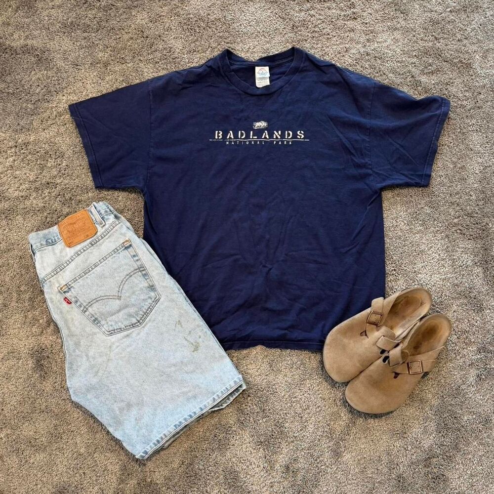 Delta-pro-weight Men's Navy and Blue T-shirt